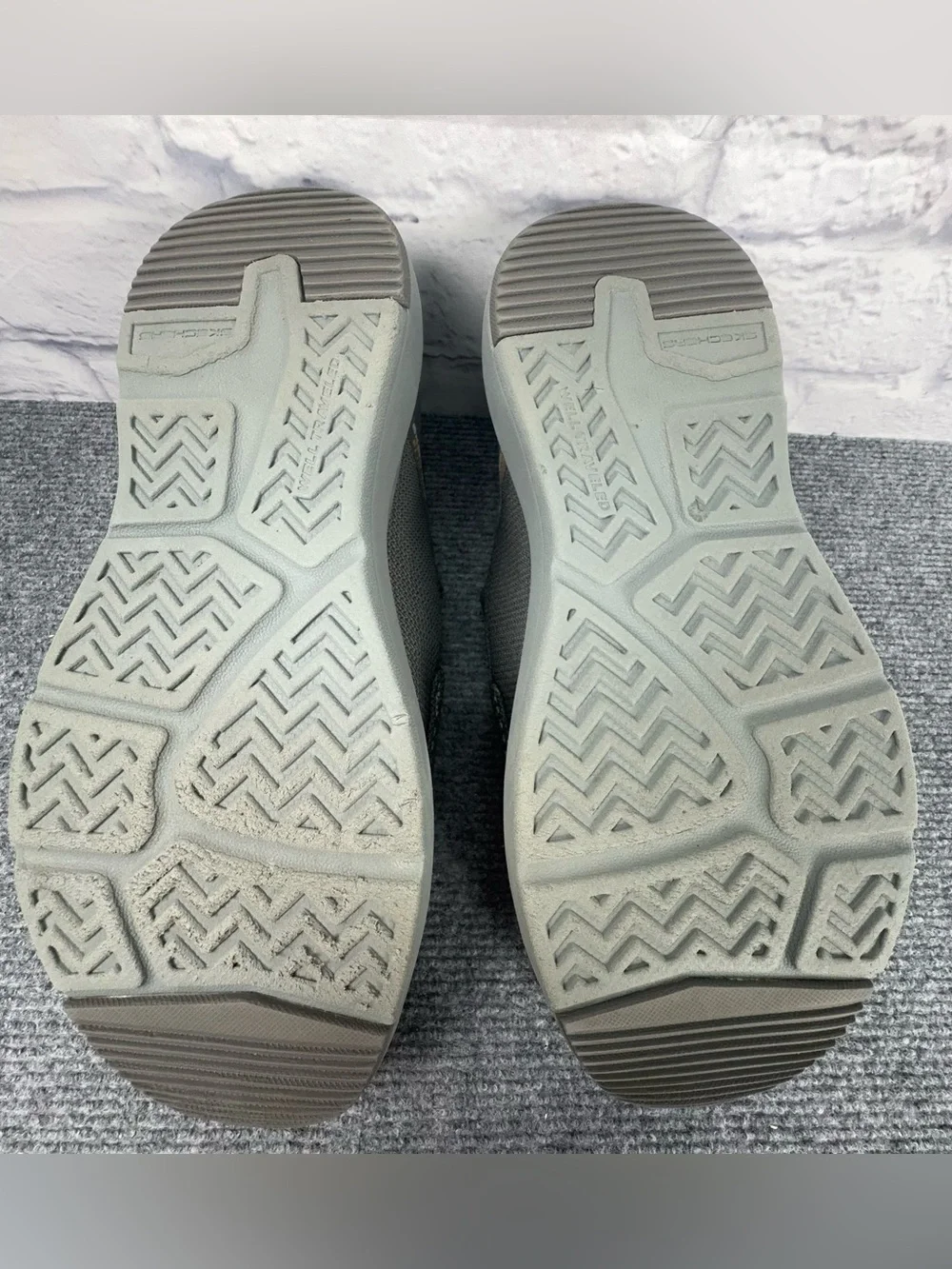 Skechers Slip-Ins Arch Fit Gray Hands Free Casual Shoes Mens 13
